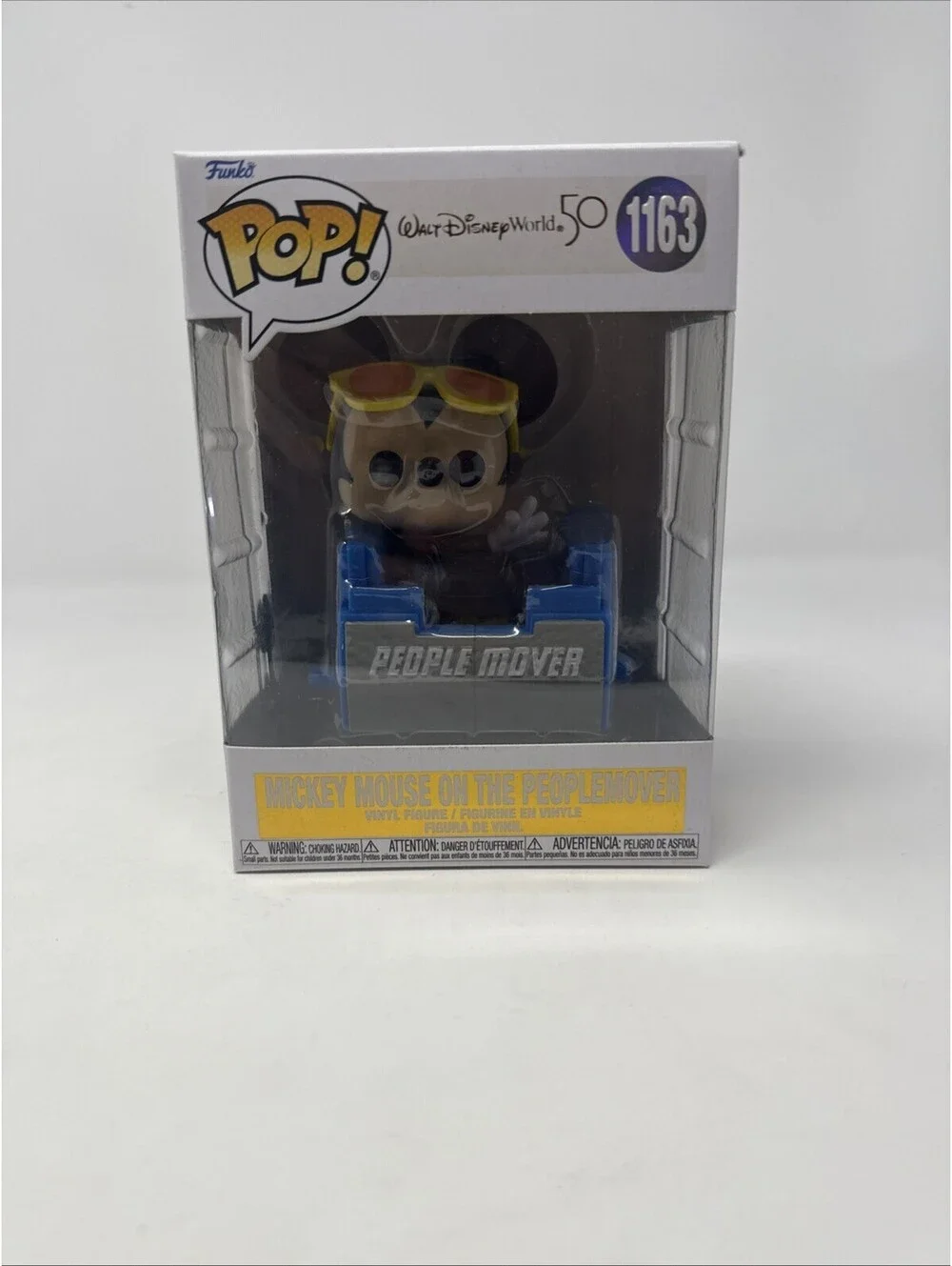 Funko Pop! Disney Walt Disney World 50th Mickey Mouse On PeopleMover #1163